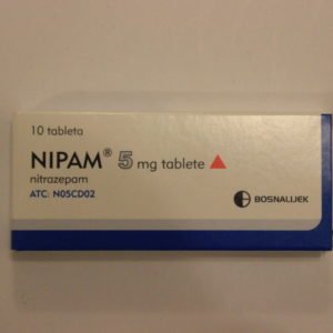 300 tab Nitrazepam 5 mg (Nipam)